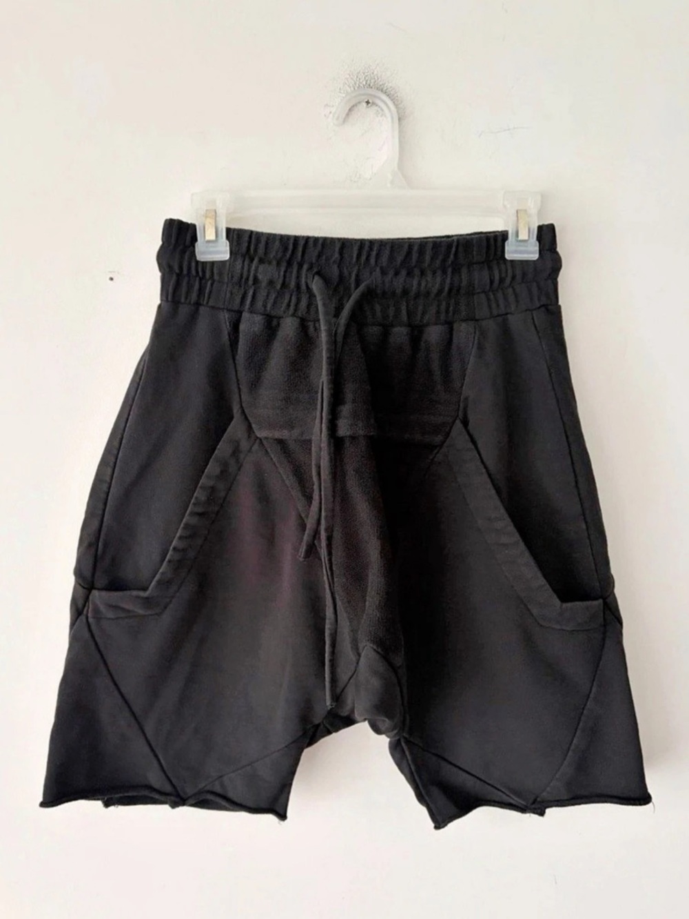 HAMCUS HMSP16 Black Cotton Shorts Size Medium